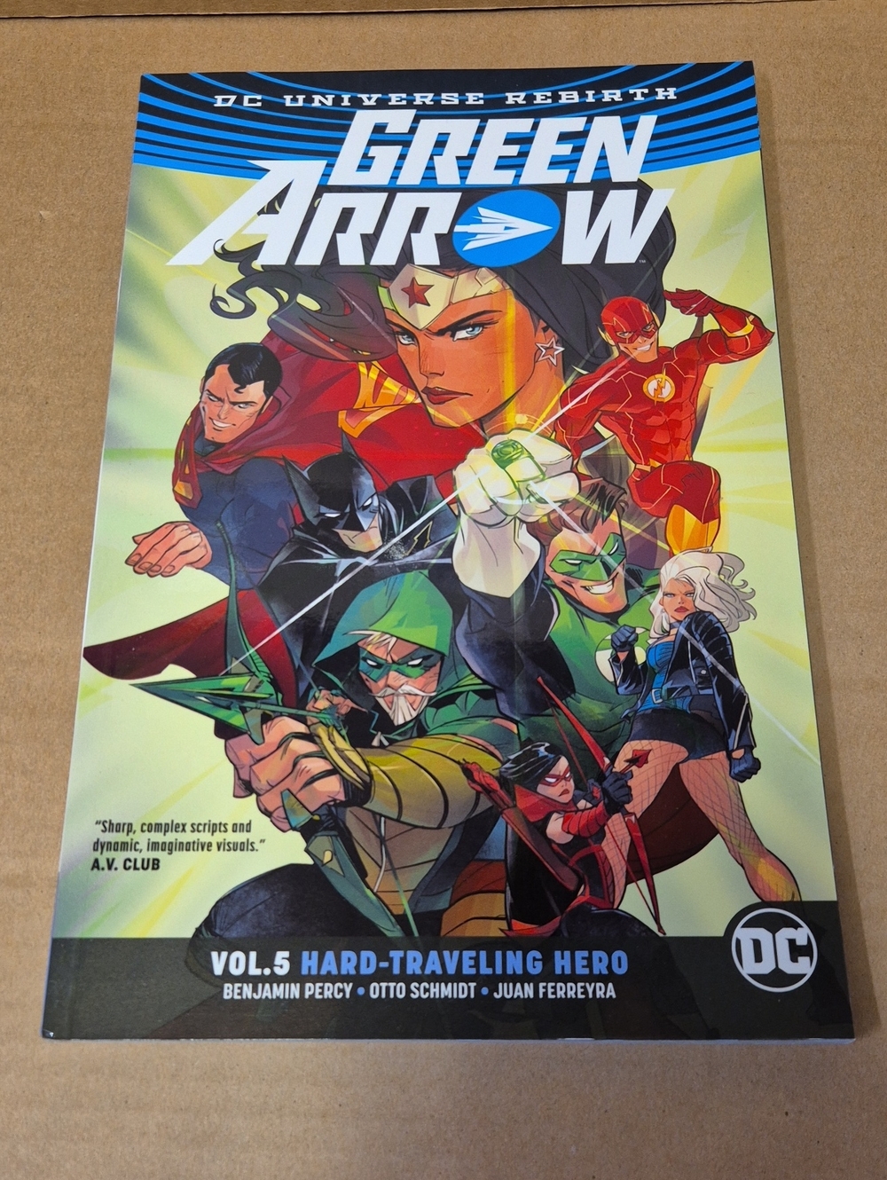 DC Universe Rebirth Green Arrow Volume 5 Hard Traveling Hero